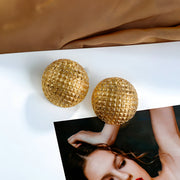 The "Regina" Spherical Drop Earrings