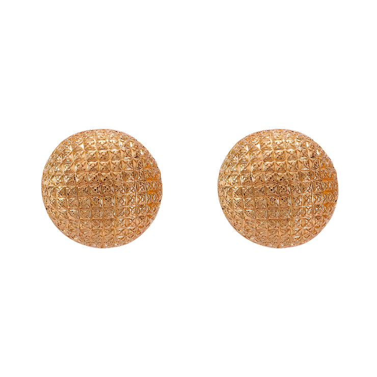 The "Regina" Spherical Drop Earrings